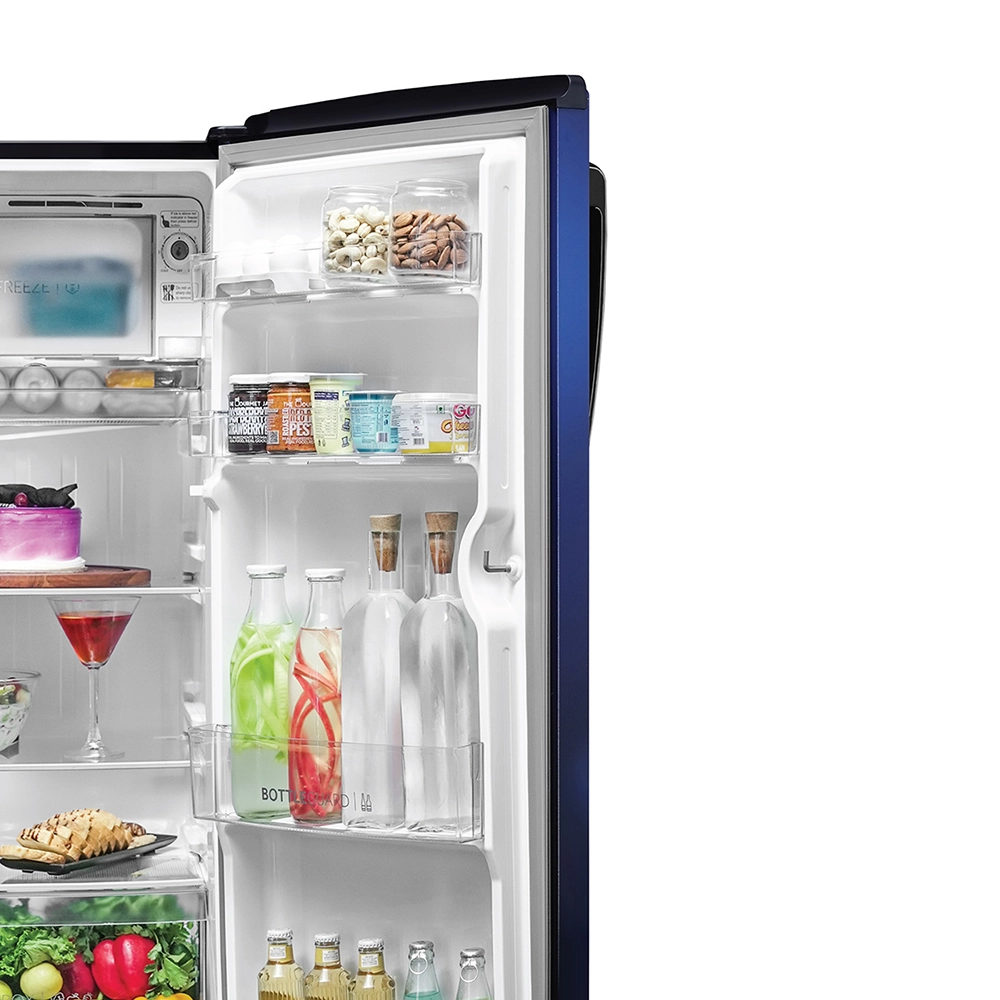 Haier 185L 2 Star Direct Cool Refrigerator - HRD-2062CMSF-N